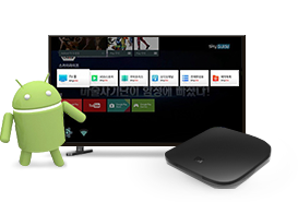 스카이라이프 skylife Android TV 셋탑박스